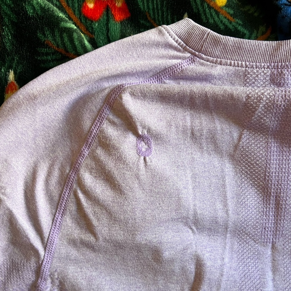 Figs salta underscrub top in  Lavender Dew - Picture 4 of 5